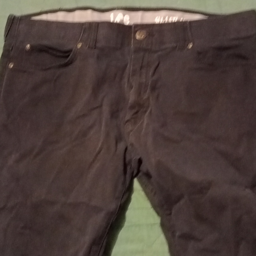 Men's black jeans